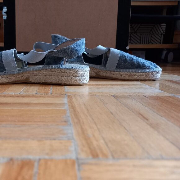 light blue espadrilles VISCATA, size 38 (8), worn twice - Picture 7 of 7